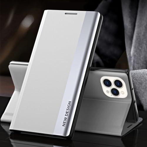 IPhone 14 SERIES PU LEATHER SIDE WINDOW FLIP CASE